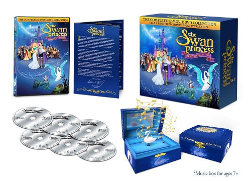 The Swan Princess 12 Movie Collection Limited Anniversary Edition DVD Gift Set