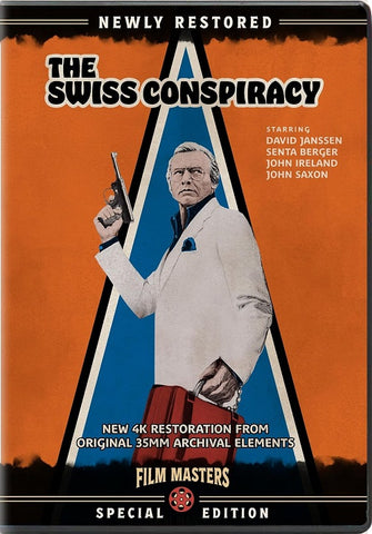 The Swiss Conspiracy (David Janssen Senta Berger John Ireland) New DVD