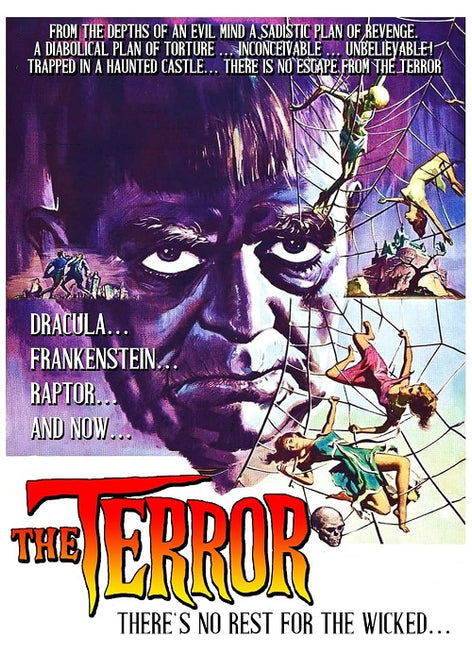 The Terror (Boris Karloff Jack Nicholson Sandra Knight Dick Miller) New DVD