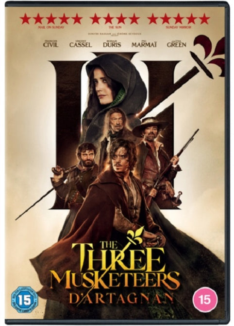 The Three Musketeers D Artagnan (Francois Civil Vincent Cassel) New DVD