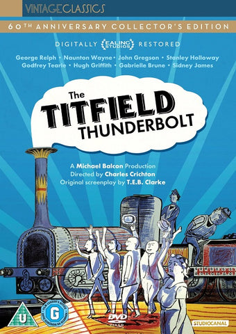 The Titfield Thunderbolt 60th Anniversary Collector's Edition Region 2 New DVD