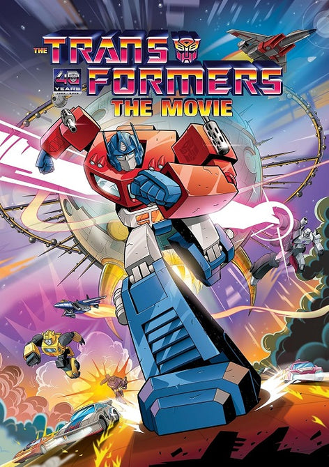 The Transformers The Movie 40th Anniversary Edition New DVD Presale