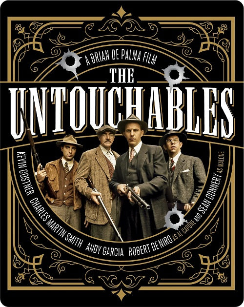 The Untouchables (Kevin Costner) New 4K Ultra HD Blu-ray + Steelbook Presale