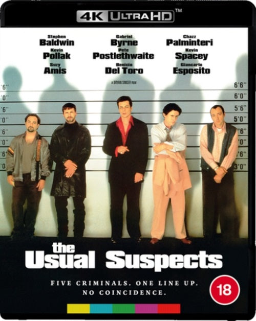 The Usual Suspects (Kevin Pollak Dan Hedaya) 4K Ultra HD Reg B Blu-ray Presale