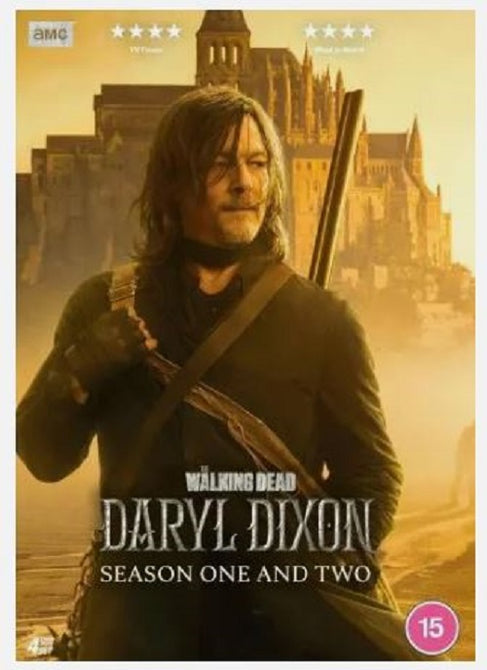 The Walking Dead Daryl Dixon Season 1 2 Series One Two New DVD Box Set