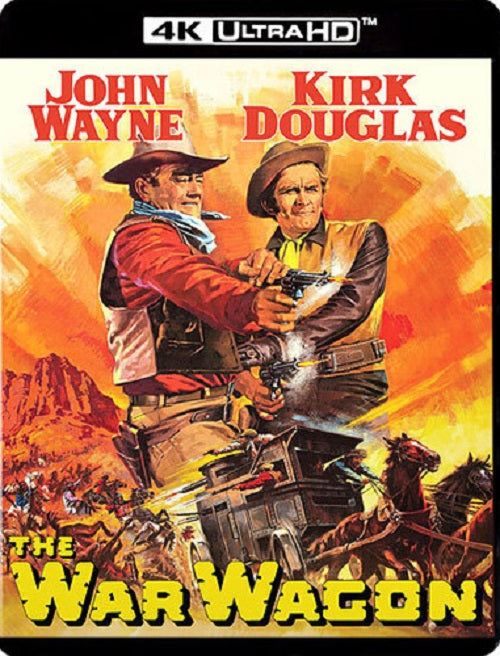 The War Wagon (John Wayne Kirk Douglas) New 4K Ultra HD Blu-ray Presale