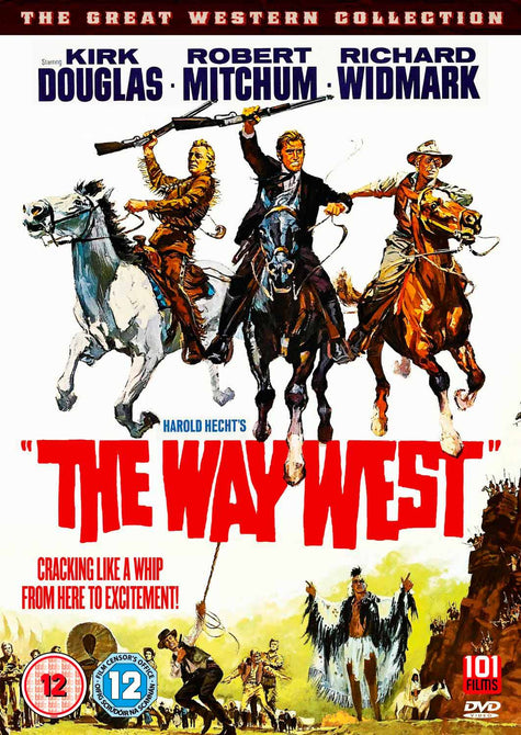 The Way West (Kirk Douglas Robert Mitchum Richard Widmark) New Region 2 DVD