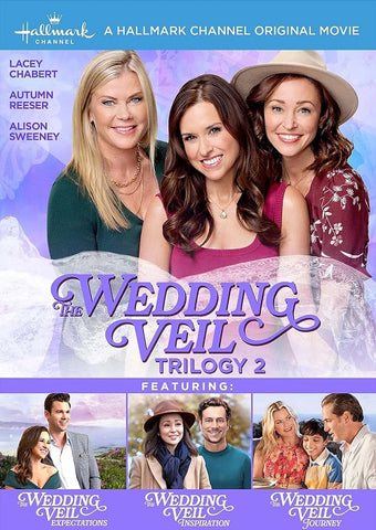 The Wedding Veil Trilogy 2 Hallmark Channel (Lacey Chabert) Two New DVD