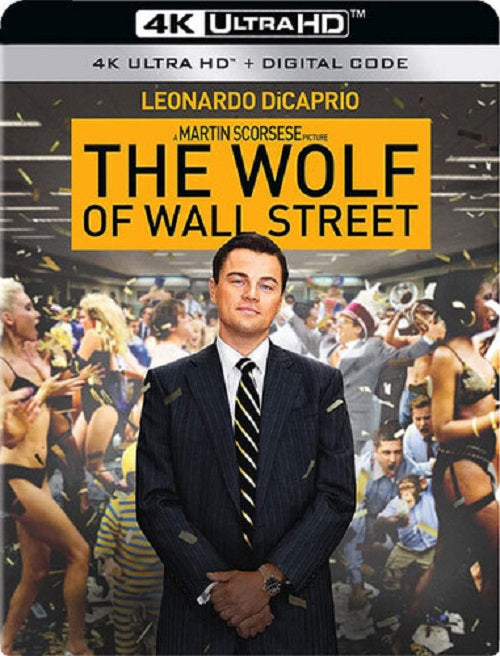 The Wolf of Wall Street (Leonardo DiCaprio Jonah Hill) New 4K Mastering Blu-ray