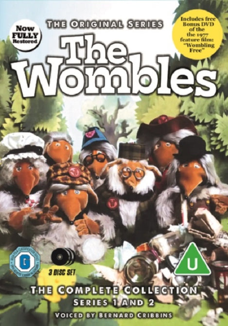 The Wombles Season 1 2 Complete Series Collection New DVD Box Set