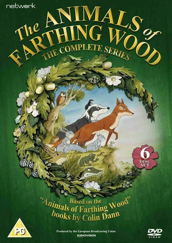 The Animals of Farthing Wood Complete Series 1 2 3 Season Region 4 DVD (6 Discs)