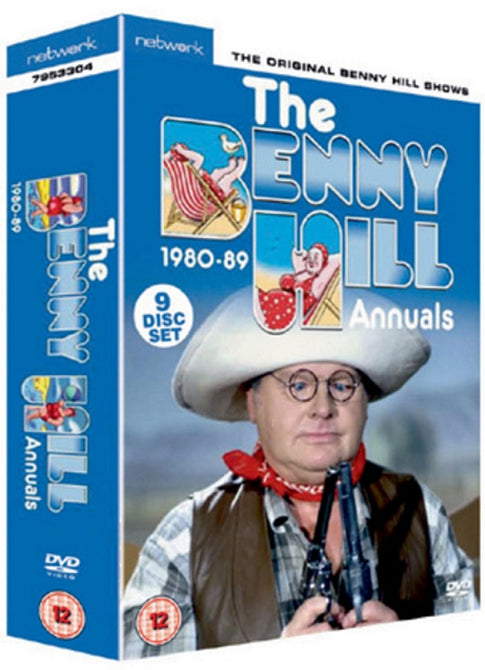 Benny Hill The Benny Hill Annuals 1980 -1989 9xDiscs New Region 2 DVD Box Set