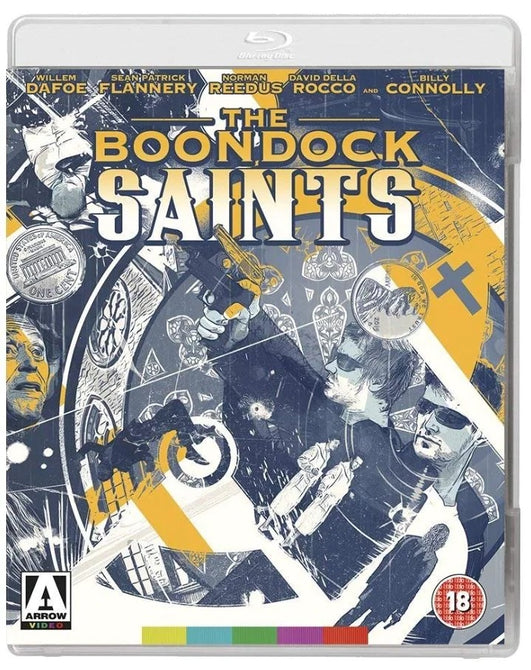 The Boondock Saints (Willem Dafoe Sean Patrick Flanery) New Region B Blu-ray