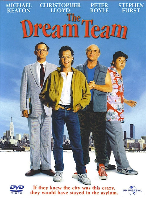 The Dream Team (Michael Keaton Christopher Lloyd) Region 1 DVD New