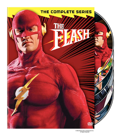 The Flash Complete Series Season Region 4 DVD 21 Episodes 6 Discs