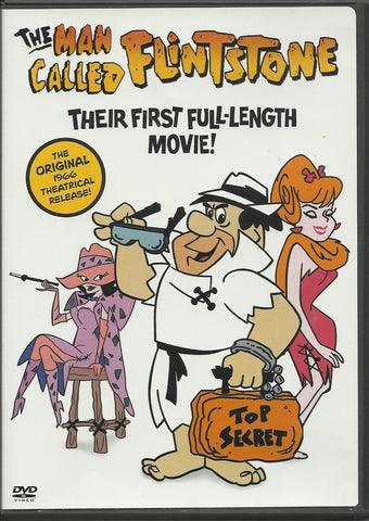 The Man Called Flintstone Their First Full Length Movie Flintstones Region 4 DVD