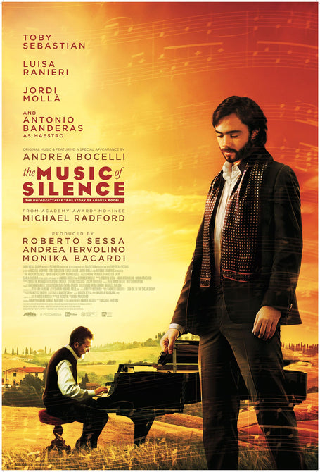 The Music of Silence (Antonio Banderas, The Andrea Bocelli Story) Region 4 DVD