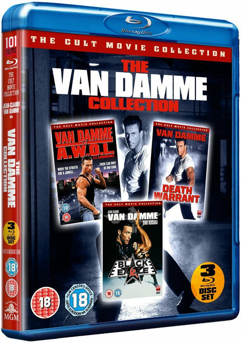 The Van Damme Collection Black Eagle + Lionheart + Death Warrant Reg B Blu-ray