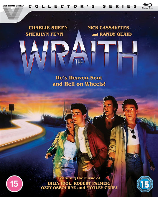 The Wraith (Nick Cassavetes Charlie Sheen Randy Quaid) New Region B Blu-ray