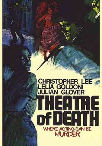 Theatre of Death Blood Fiend (Julian Glover Christopher Lee Lelia Goldoni) DVD