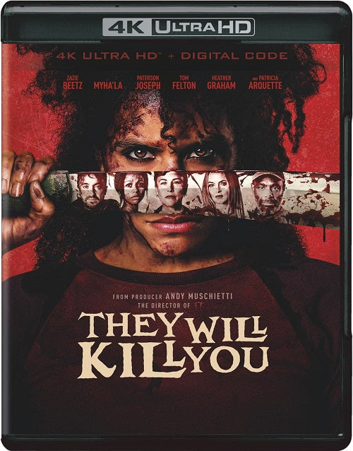 They Will Kill You (Zazie Beetz) New 4K Ultra HD Blu-ray + Digital Presale