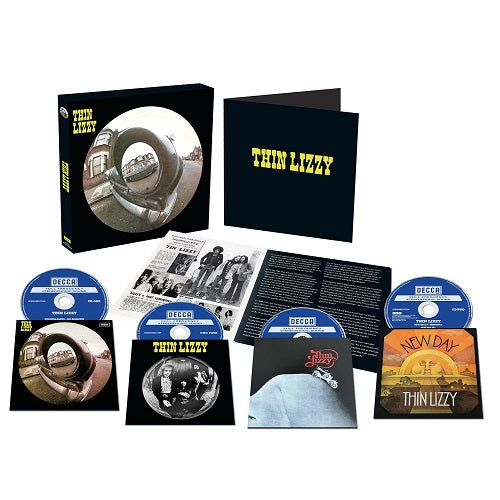 Thin Lizzy Self Titled Deluxe Edition 4 Disc New CD + Blu-ray Box Set Presale