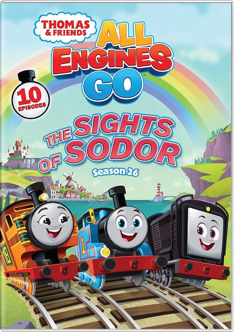 Thomas And Friends All Engines Go The Sights of Sodor & New DVD