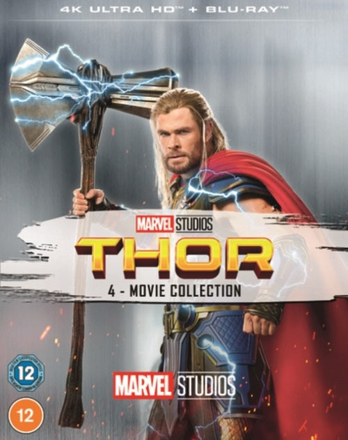 Thor 1 2 3 4 Movie Collection Four New 4K Ultra HD Region B Blu-ray Presale
