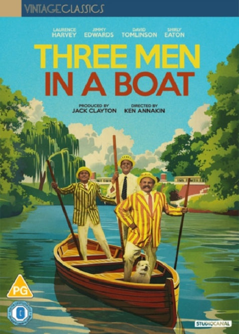 Three Men in a Boat (Laurence Harvey Jill Ireland Jimmy Edwards) 3 New DVD