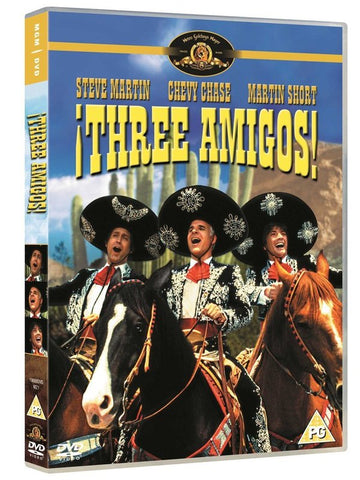 The Three Amigos (Steve Martin Chevy Chase Martin Short) New DVD Region 4