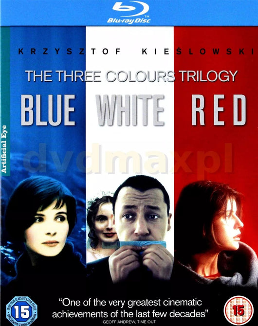 Three Colours Trilogy Blue White Red (Juliette Binoche) New Region B Blu-ray