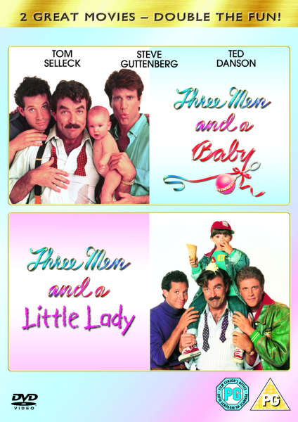 Three Men and a Baby + Three Men and a Little Lady Three & New Region 4 DVD