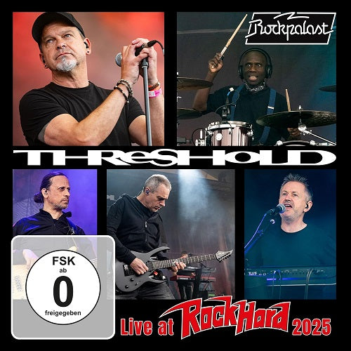 Threshold Live At Rock Hard 2025 2 Disc New CD + DVD Presale