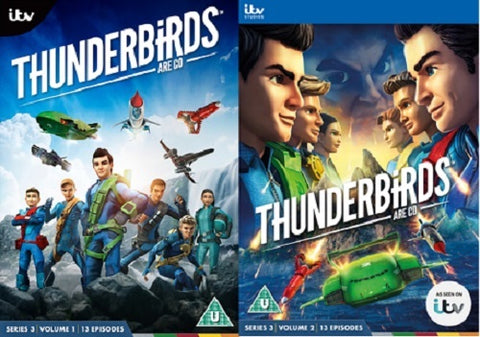 Thunderbirds Are Go Season 3 Series Three Part 1 And 2 One & Two Region 2 DVD