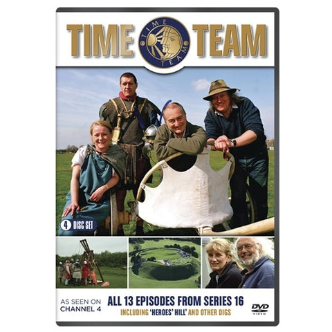 Time Team Complete Series 16 TV Season Sixteen Region 4 New 4 x DVD