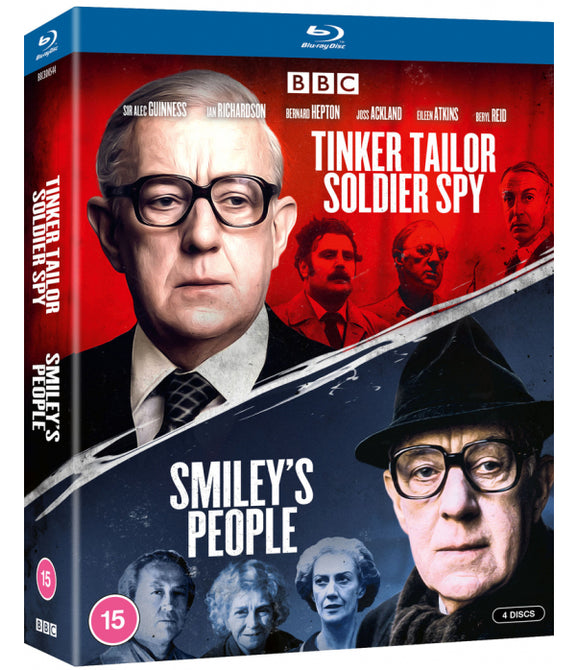 Tinker Tailor Soldier Spy + Smiley's People (Alec Guinness) New Region B Blu-ray