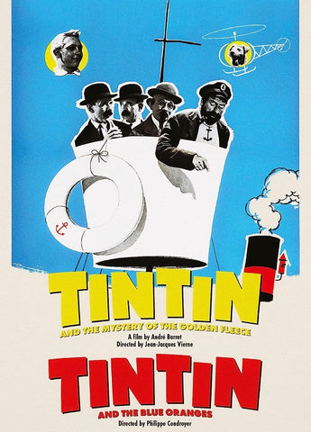 Tintin and the Mystery of the Golden Fleece + Tintin and the Blue Oranges & DVD