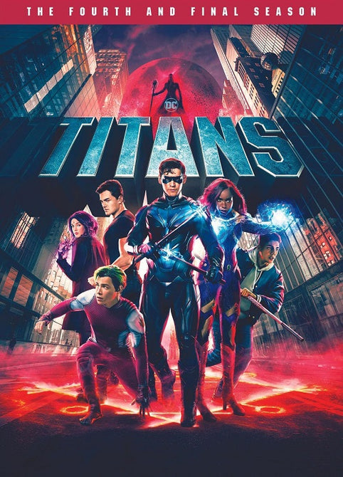 Titans Season 4 Series Four Fourth (Brenton Thwaites Anna Diop) New DVD