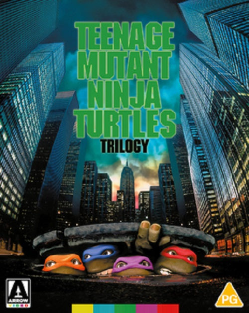 TMNT Teenage Mutant Ninja Turtles 3 Films Collection Reg B Blu-ray Presale