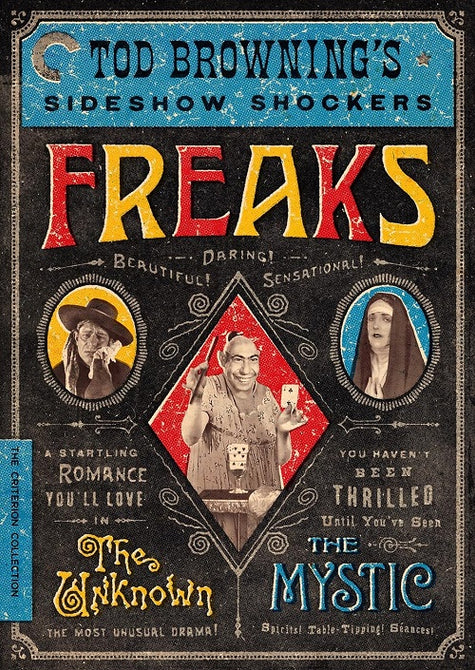 Tod Brownings Sideshow Shockers Freaks The Unknown The Mystic New DVD