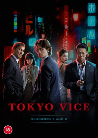 Tokyo Vice Season 1 2 Series One Two First Second New DVD Box Set