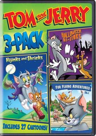 Tom And Jerry 3 Pack & New DVD