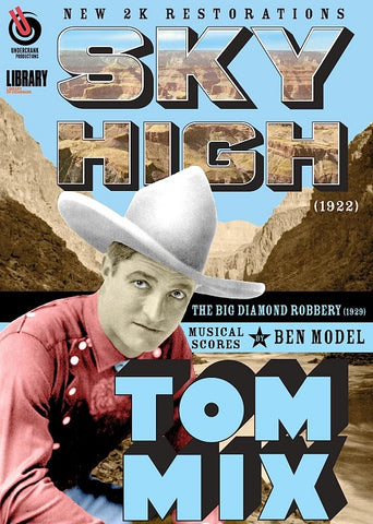 Tom Mix Sky High The Big Diamond Robbery (Eva Novak Tom Mix) New DVD