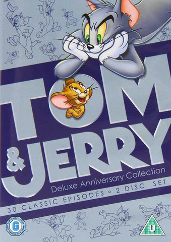 Tom and Jerry Deluxe Anniversary Collection 30 Classic & 2xDiscs Region 4 DVD