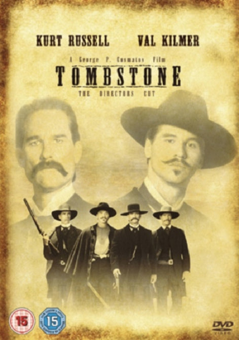 Tombstone Directors Cut (Kurt Russell Val Kilmer Michael Biehn) Region 4 DVD