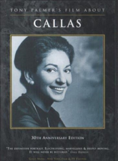 Tony Palmer Maria Callas 30th Anniversary Edition New DVD