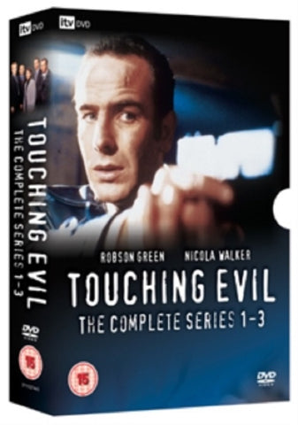 Touching Evil The Complete Series 1 2 3 Season 1-3 (Robson Green) Region 2 DVD