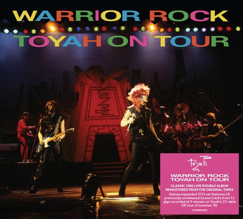Toyah Warrior Rock Toyah On Tour Expanded Edition 3 Disc New CD