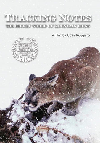 Tracking Notes The Secret World Of Mountain Lions New DVD