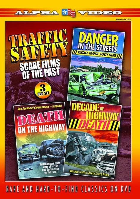 Traffic Safety Scare Films Of The Past (Jimmy Stewart James Stewart) New DVD